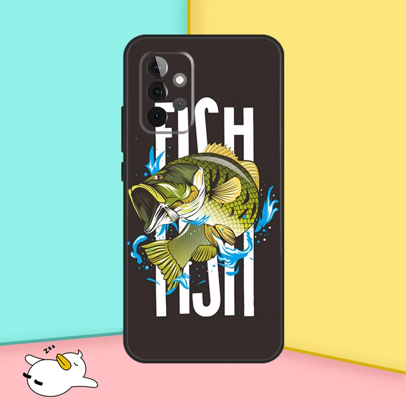 Fishing Fisherman Case For Samsung Galaxy A53 A33 A23 A13 A52 A32 A22 A12 A52S A50 A51 A71 A14 A34 A54 Cover