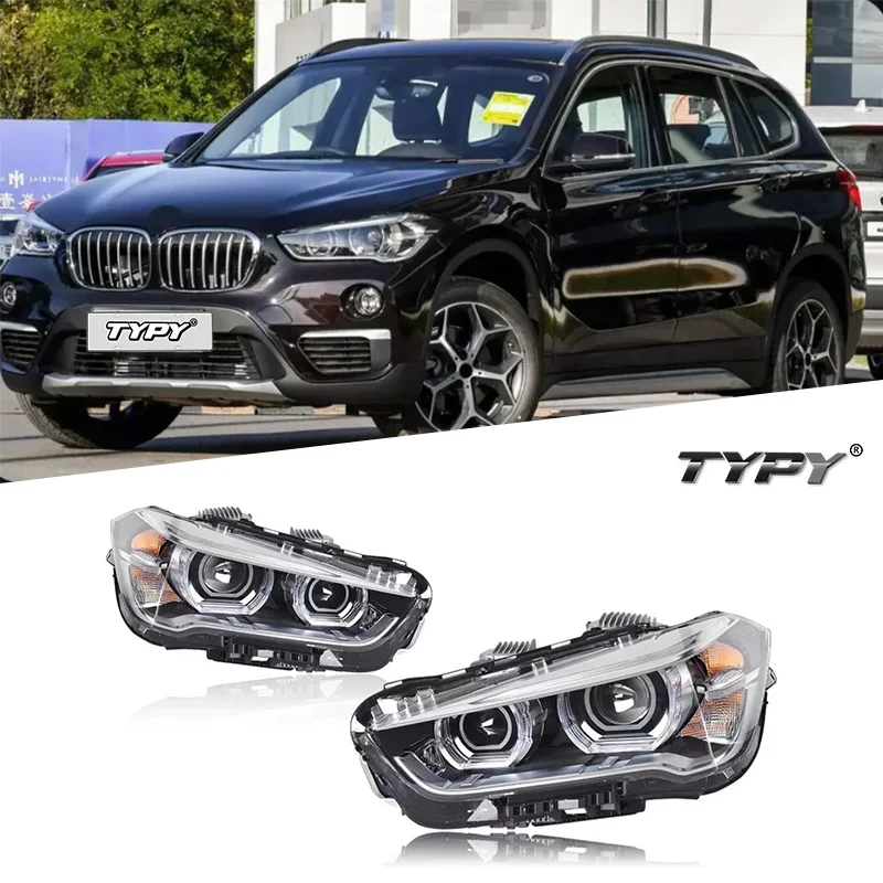 

TYPY для BMW X1 F48 автомобильные фары светодиодные автомобильные лампы дневные ходовые огни динамические указатели поворота автомобильные аксессуары 2016-2020