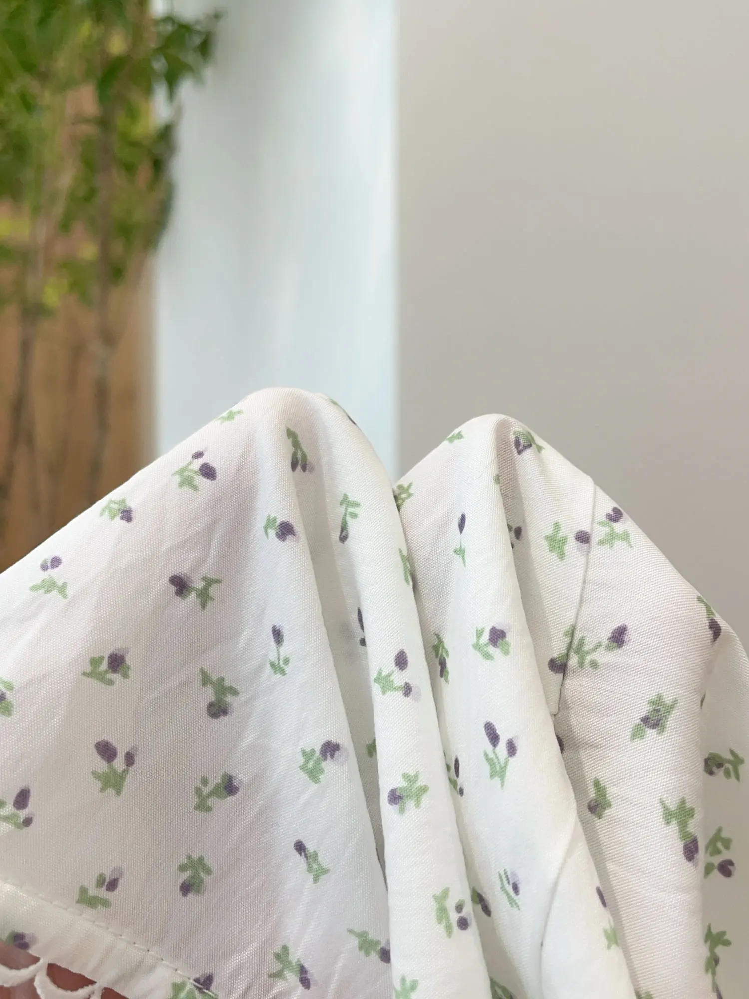 

Noxiao La Authentic 2025 Summer New Brand CEL Floral ort Sve U-Ne irt Korean Sle Straight Cut Breathable ...