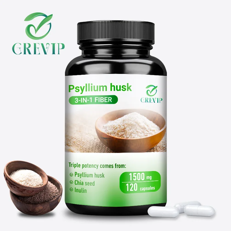 

Psyllium Husk - Gut and Colon Support Cleanse and Detox Reduce Abdominal Pain, Bloating, Constipation