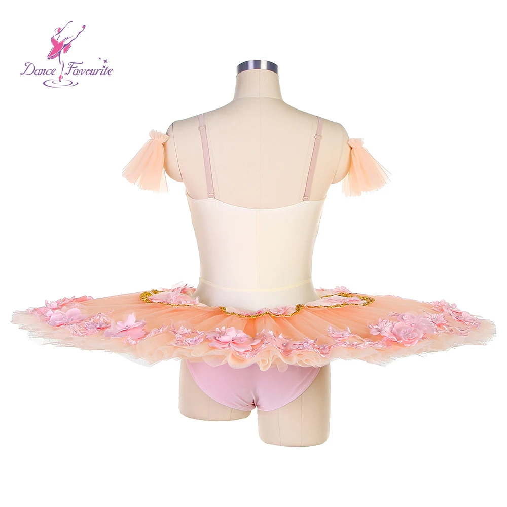 Dance Favourite Ballet Tutus BLL471 Pale Pink Bodice Pre-professional Tutus Stage Performance Costumes Competiton Ballet Tutu