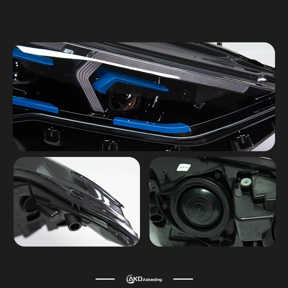 AKD Car Styling for Ford Fusion Headlights 2017-2020 Mondeo LED Headlight Dynamic Signal Auto Accessories