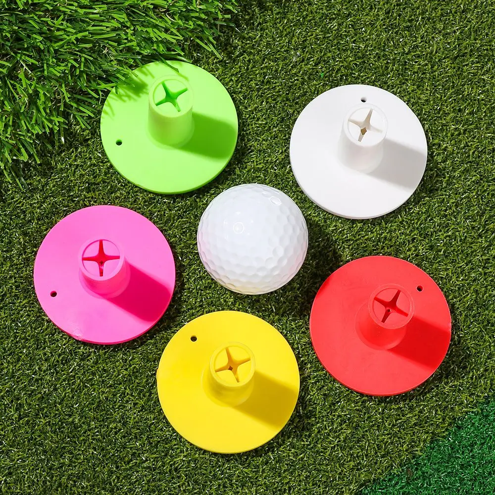 Durable Sports Part Training Practice Accessories Golf Mat Rubber Golfer Ball Tees Holder Golf Tees Durable