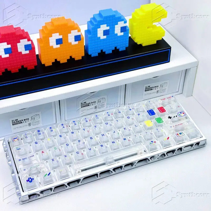 Custom Playful Frosted PC Keycap, Translucent Custom Mechanical Cap, Premium Universal MX Compatible Gift