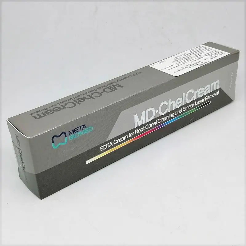 

Dental EDTA 19% Root Canal Gel EDTA Gel Root Canal Lubricant Expanded Gel Root Canal Cleaning Paste 7g/ Stick 2 Sticks/Box