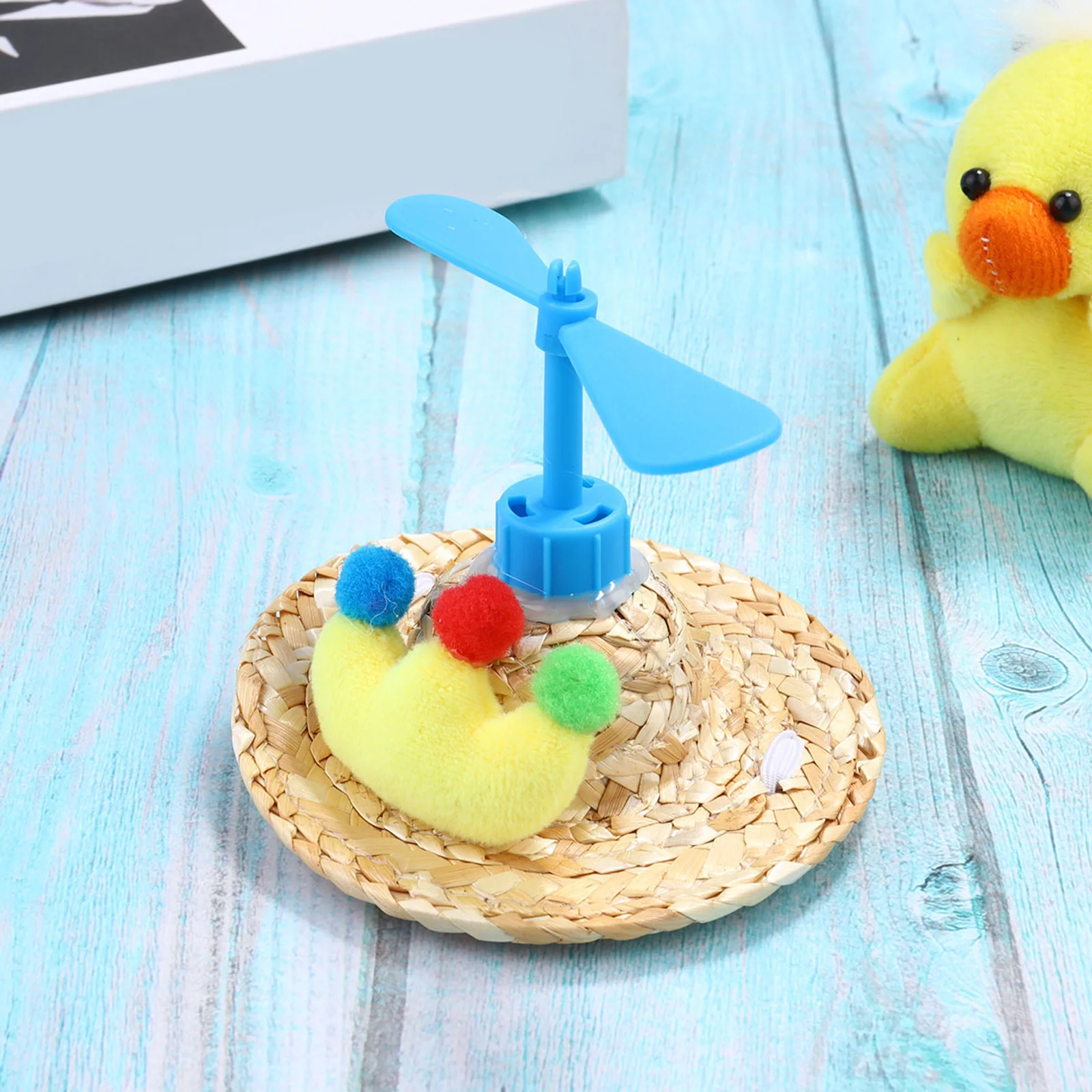 

Sun Straw Woven Dog Cat Photo Pet Straw Cap Props Small Animals Hats for Pets Style Breathable Pet Supplies