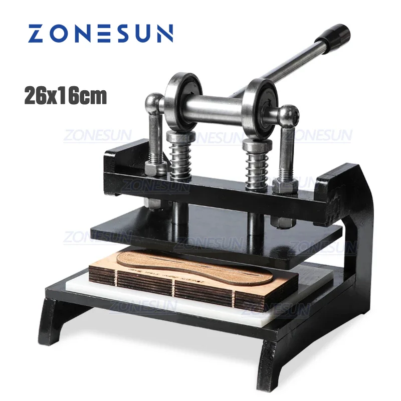 ZONESUN DM-2616N Leather Die Cutting Machine Handmade Earring Die Cuts Pressing Machine For Punching Clicker Die Steel Rule Die