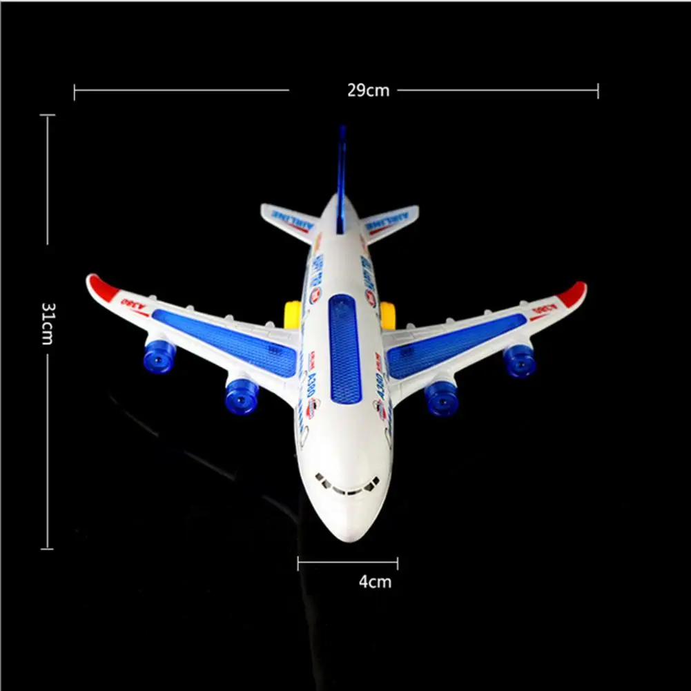 Model Plane Light Airplane Model LED Light Sound Aeroplane Airplane Collection Figurines Military Air Plane Birthday Gift