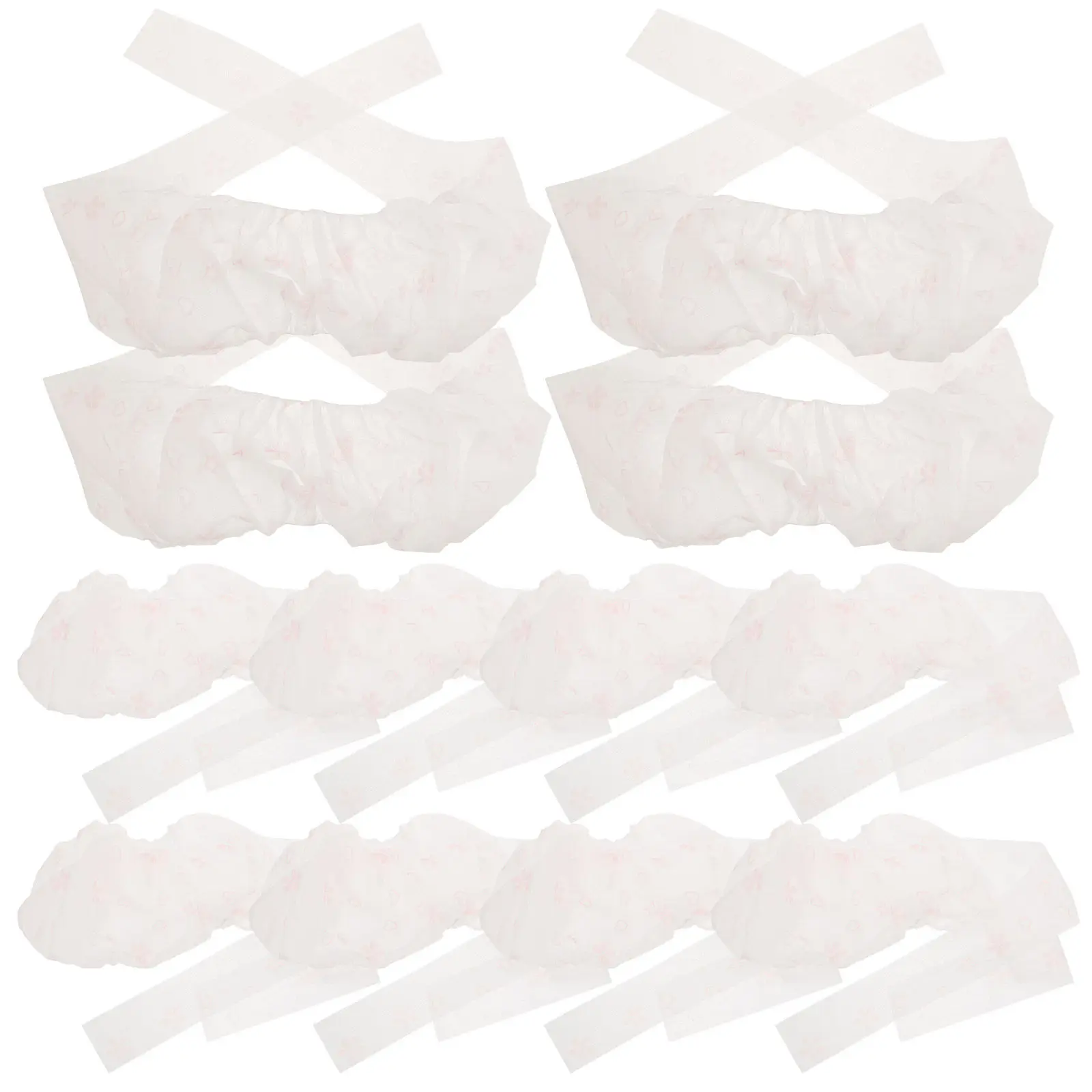 

30 шт. одноразовых бюстгальтеров для женщин, мягкие, из нетканого материала, портативные, без бретелек, для путешествий, спа, салонов красоты, саун, топы-бандо