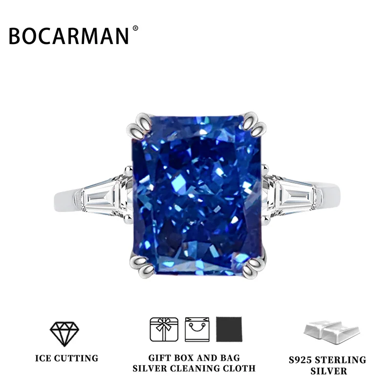 Women's S925 Silver Zircon Wedding Band Ring