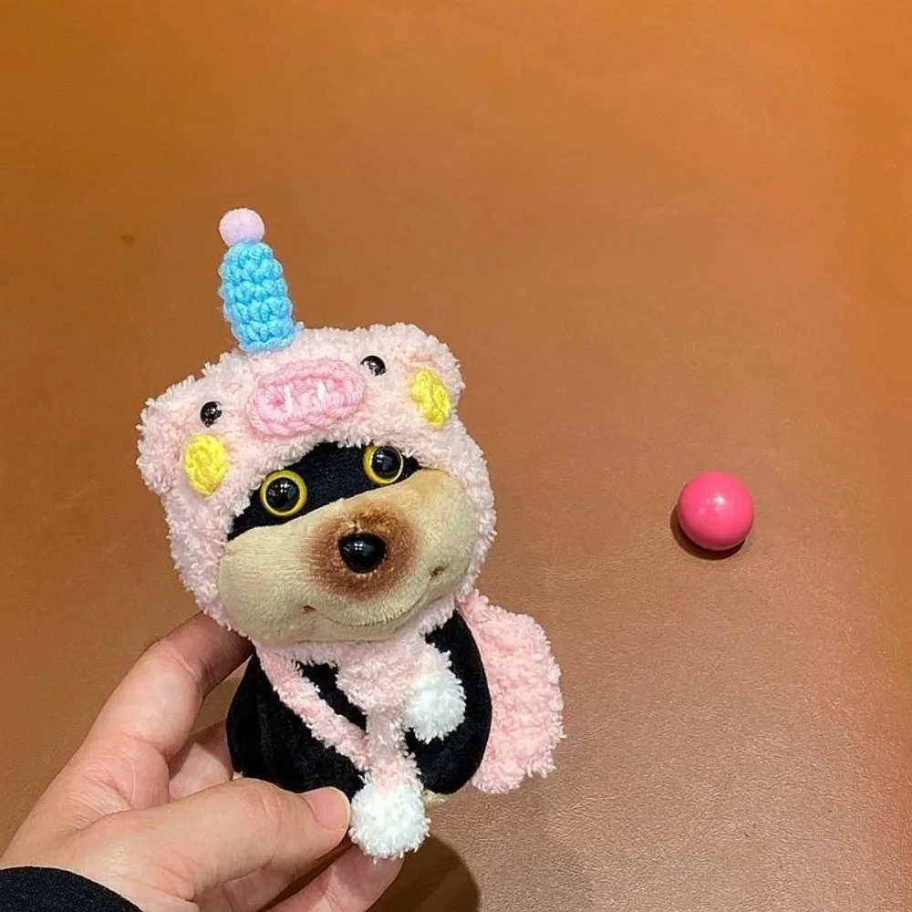 新しいヘッドギアバッグキット、キュートなトマト、ナス、帽子、バックパック、クマ、子犬、カピバラ、カラフルなおもちゃ、服、キーホルダー用