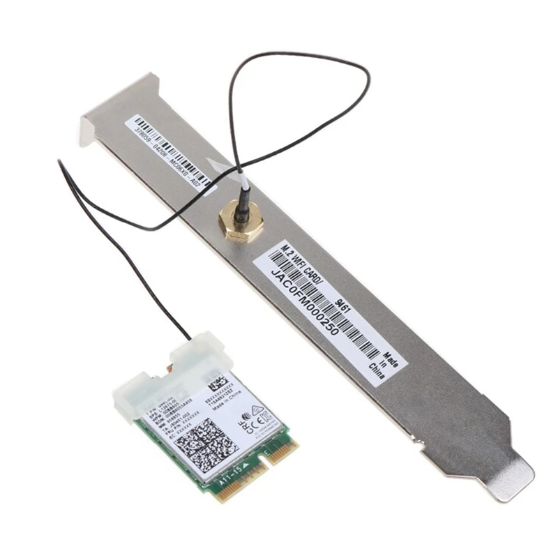 For  9461NGW Wifi Card+Baffle Kit PCB AC 9461 802.11AC M2 Key E CNVI Bluetooth 5.0