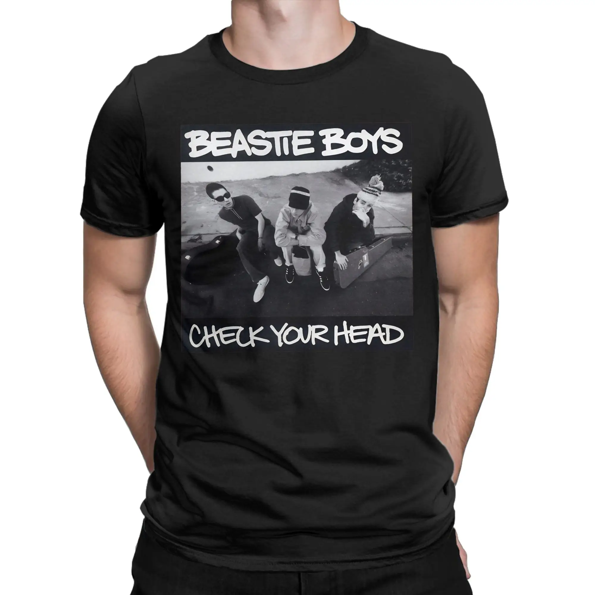 

Мужские и женские футболки с графическим принтом Beastie Boys, футболки из 100% хлопка, одежда