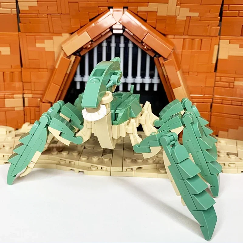 5856PCS Star Battle Geonosian Arena Architecture Model Moc Collector's Edition Building Blocks | Learning & Display Toys Gift