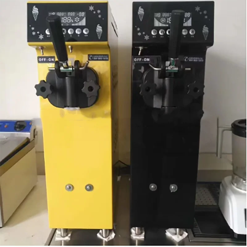 

Маленькая машина для мороженого с одним соплом, настольная машина для баров, кухонь, машина для мягкого мороженого