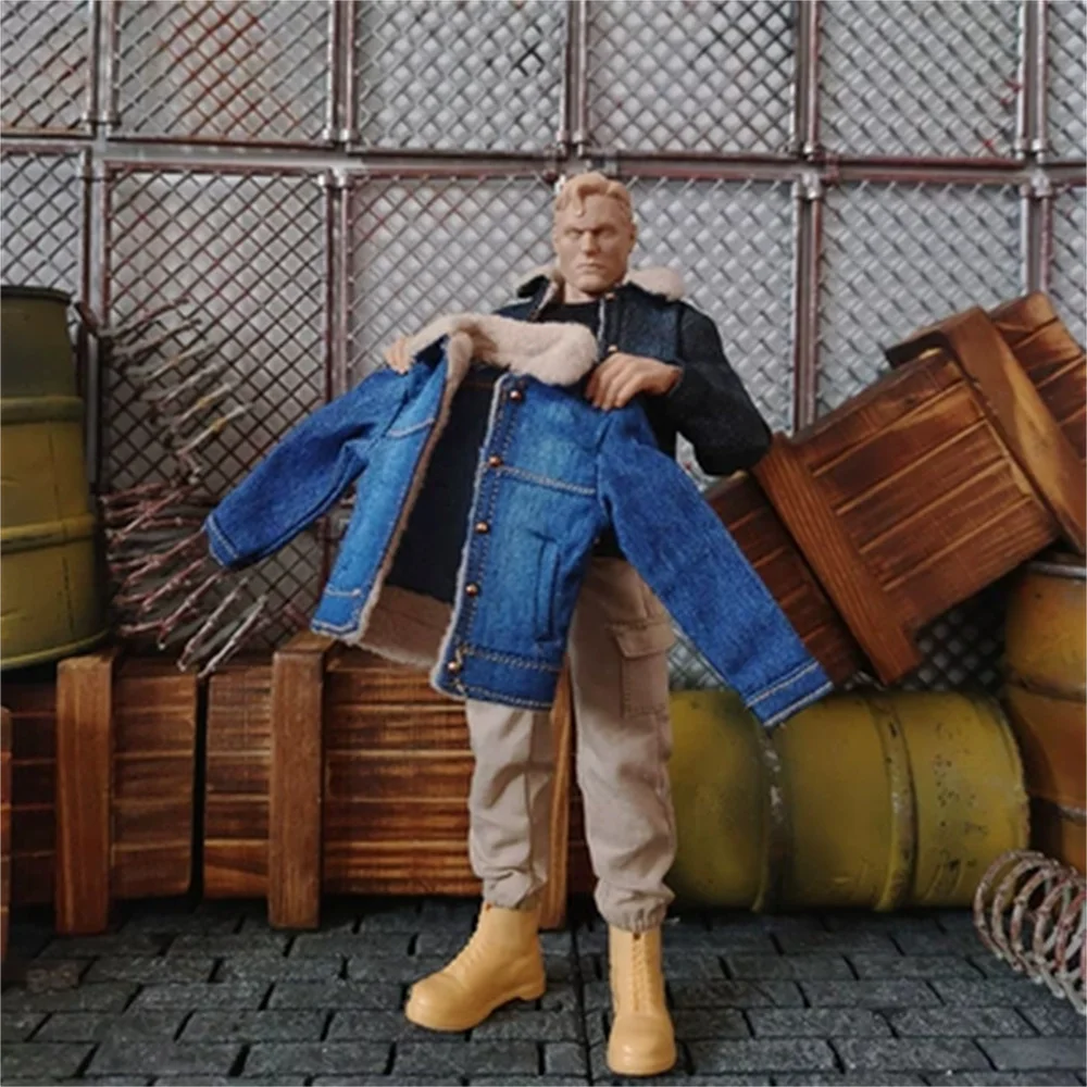 1/12 Scale  Coat  Trendy Soldier Male Clothing Doll Short Sleeved Horizontal  For 6 Inch Action FIgure Model Toys