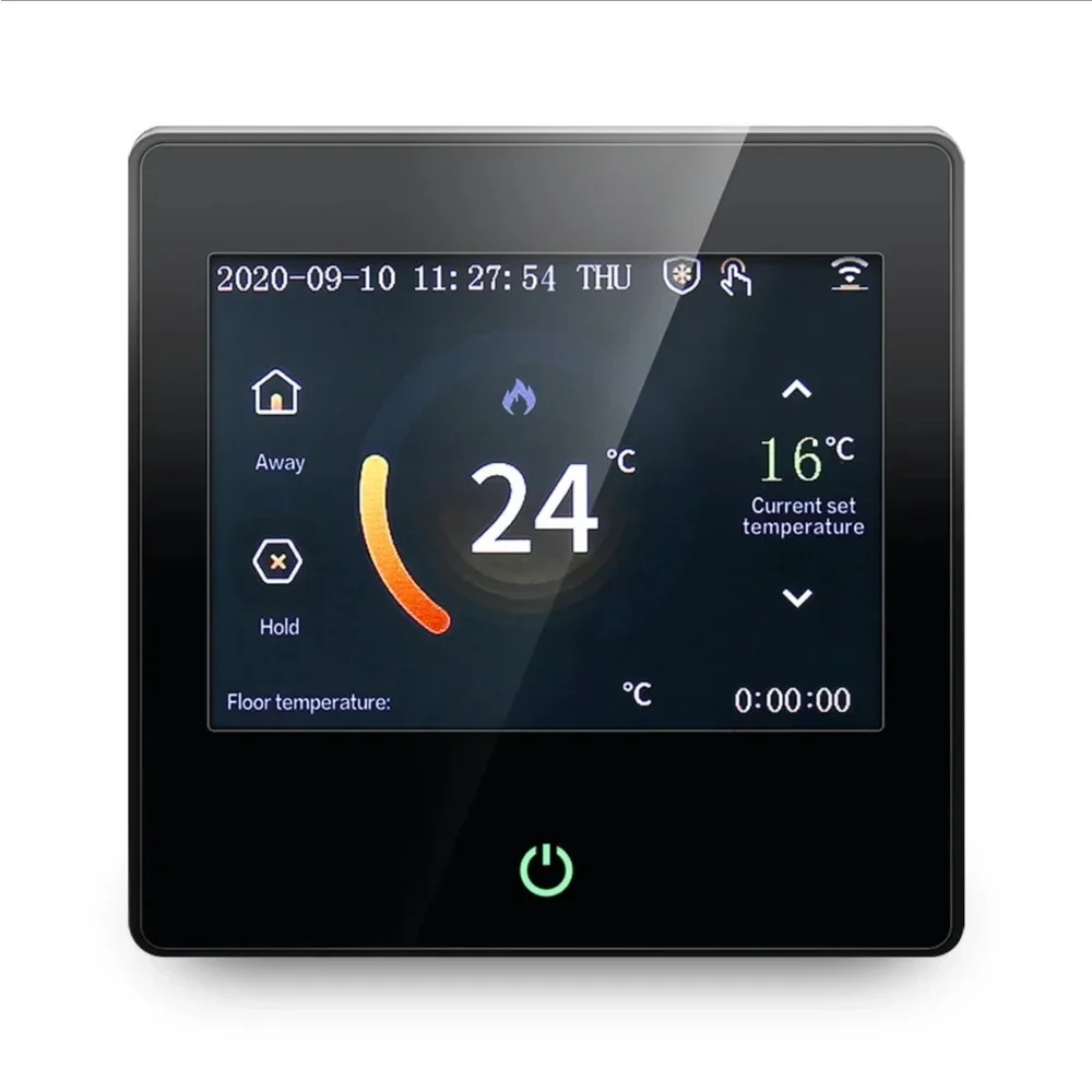 

WiFi intelligent constant temperature heating temperature controller with Celsius/Fahrenheit LED touch screen