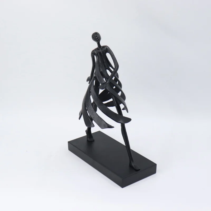 Nordic Minimalism Metal Figure Decoration Model Room Bedroom Living Room Dining Room and Study Room Wine Cabinet Coffee Table Ho