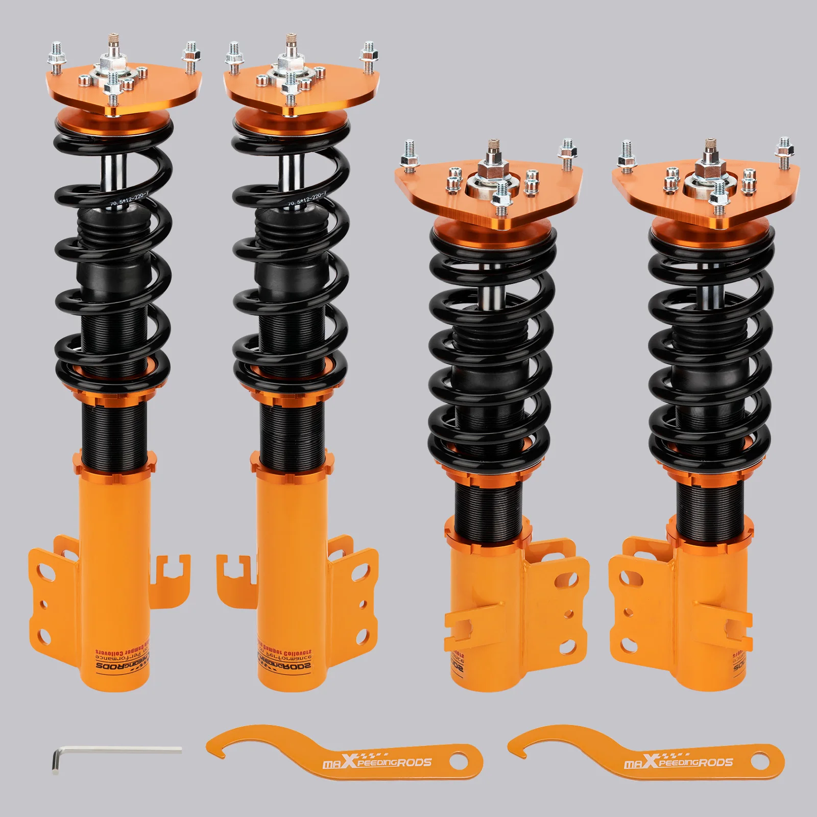 Full Coilovers Suspension Kit For Subaru Forester SF 1997-02 Shock 24 Way Adjustable