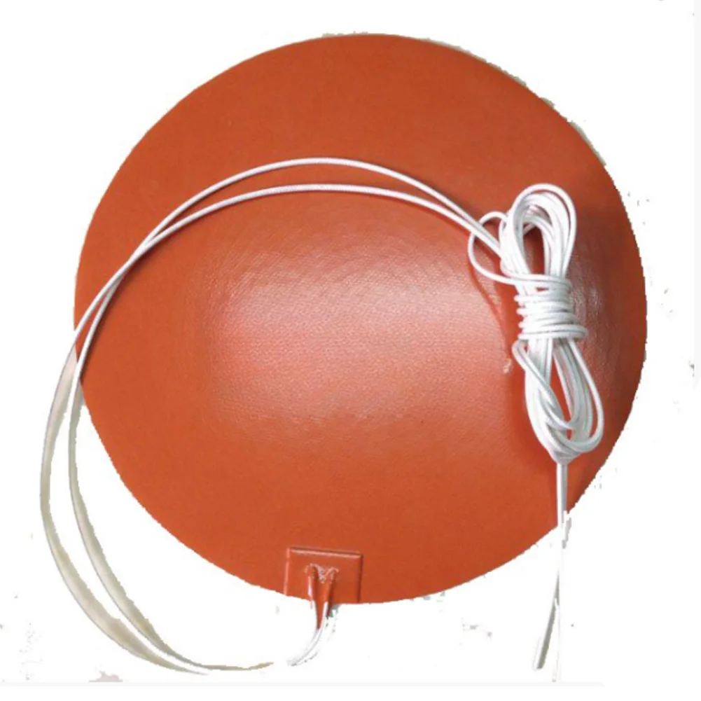 Silicone Heating Pad 12V 5W 30x30x1mm Flexible Design for Surface Mounting For Temperature Regulation Applications