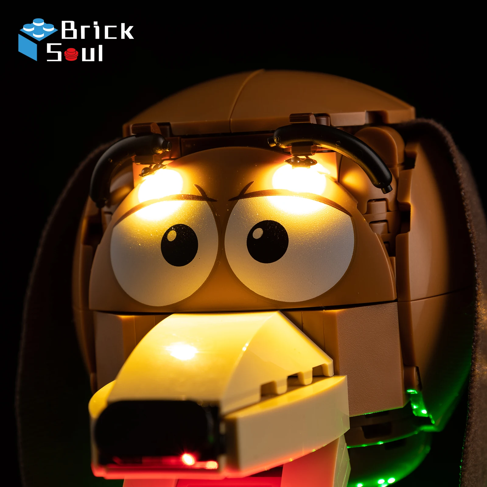 BrickSoul LED-Beleuchtungsset, geeignet für Lego Toy Story Slinky Dog Bookends 43301, Modell nicht im Lieferumfang enthalten, Bausteine ​​nicht im Lieferumfang enthalten – Detail 1