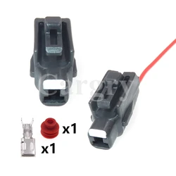 1 Set 1P Car Waterproof Socket For Toyota 90980-11400 6189-0413 AC Assembly Automotive Motor Wire Connector