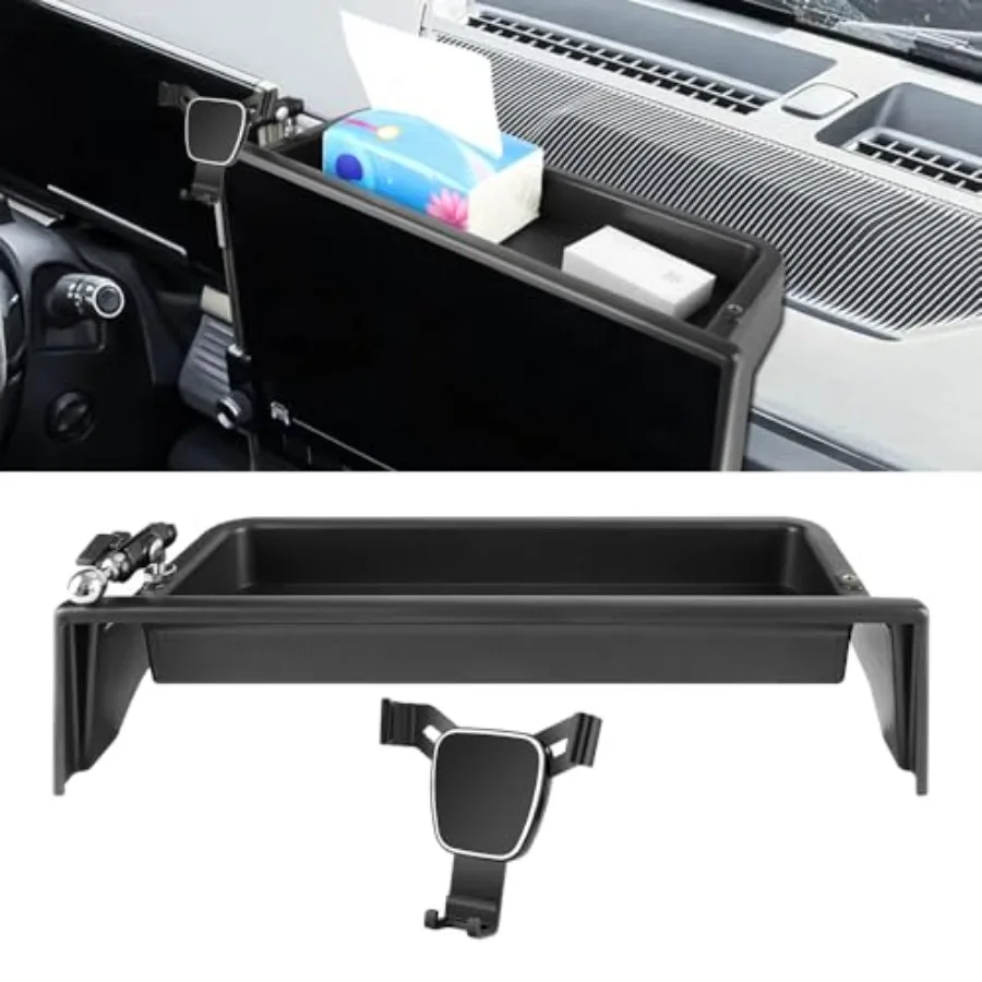 

Car Phone Holder Center Console Organizer for GMC Hummer EV 2022 2023 2024 2025 2026 Auto Accessories Navigation Bracket Interi
