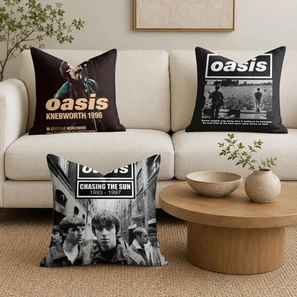 O-Oasis Cushion Cover Plush Fabric Soft Double-Sided Printed Sofa Warm Winter Home Gift Pillow Cover