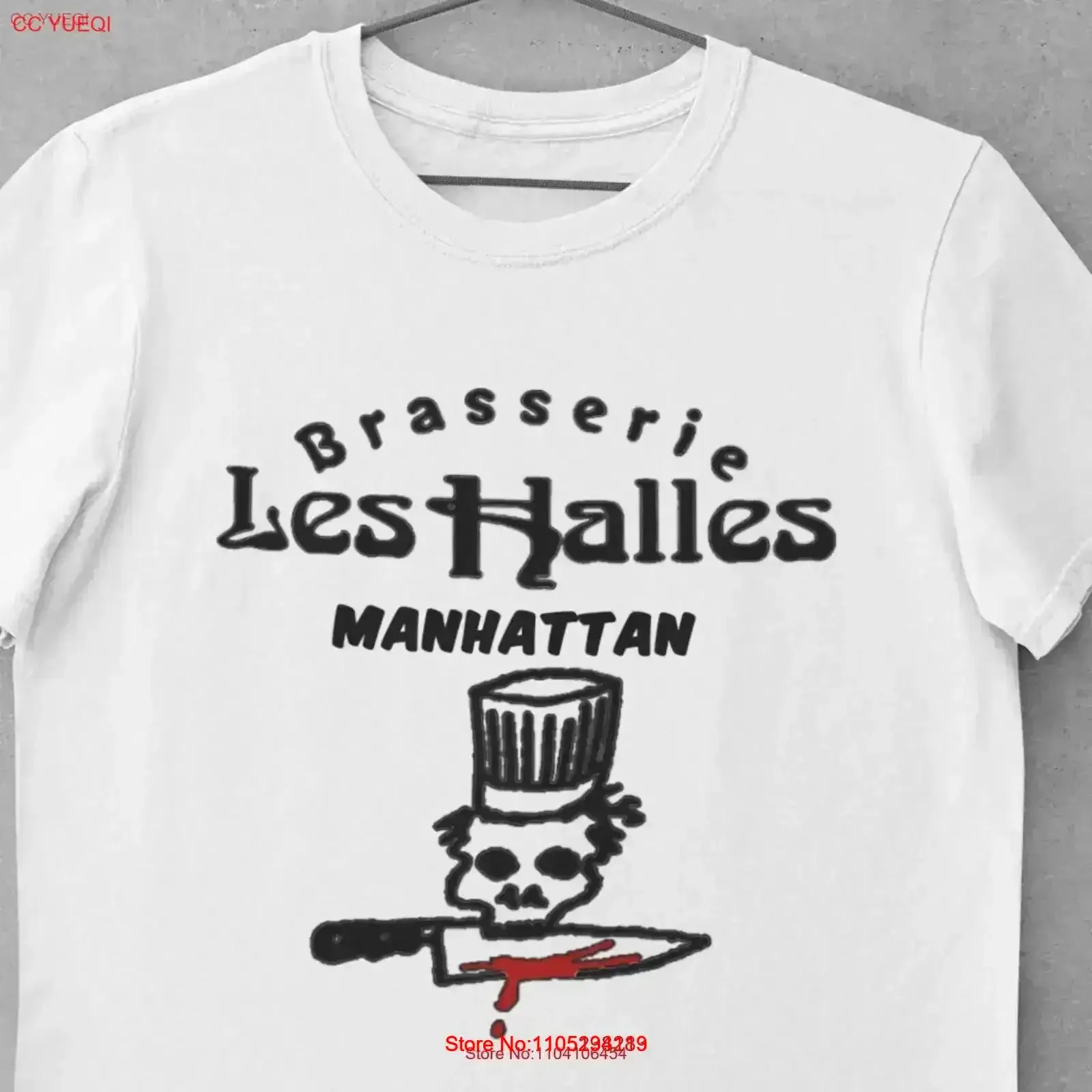 Brasserie Les Halles camiseta Anthony Bourdain cocina confidencial vintage lavado streetwear estirado versátil gráfico Unisex