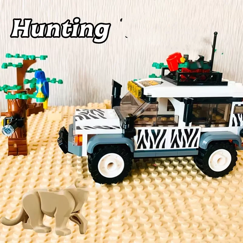 

Третья вечеринка, совместимые наборы MOC, городская серия, строительные блоки, автомобиль, спортивный внедорожник, детские игрушки, сборка подарка