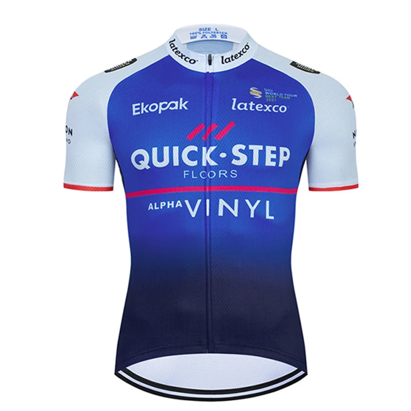 New Team France Cycling Maillot MTB Jersey Pro Bicycle Clothes Ropa Ciclismo Summer Quick Dry Shirt Men's Short Cycling Clothing