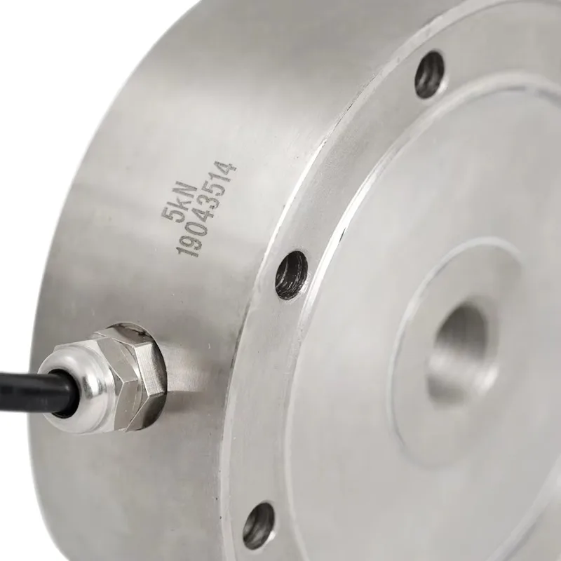 خلية تحميل مقياس شاحنة التوتر الفطيرة سعة 100 طن 5 كجم - 100 كجم مستشعر قوة 1 طن وخلية تحميل