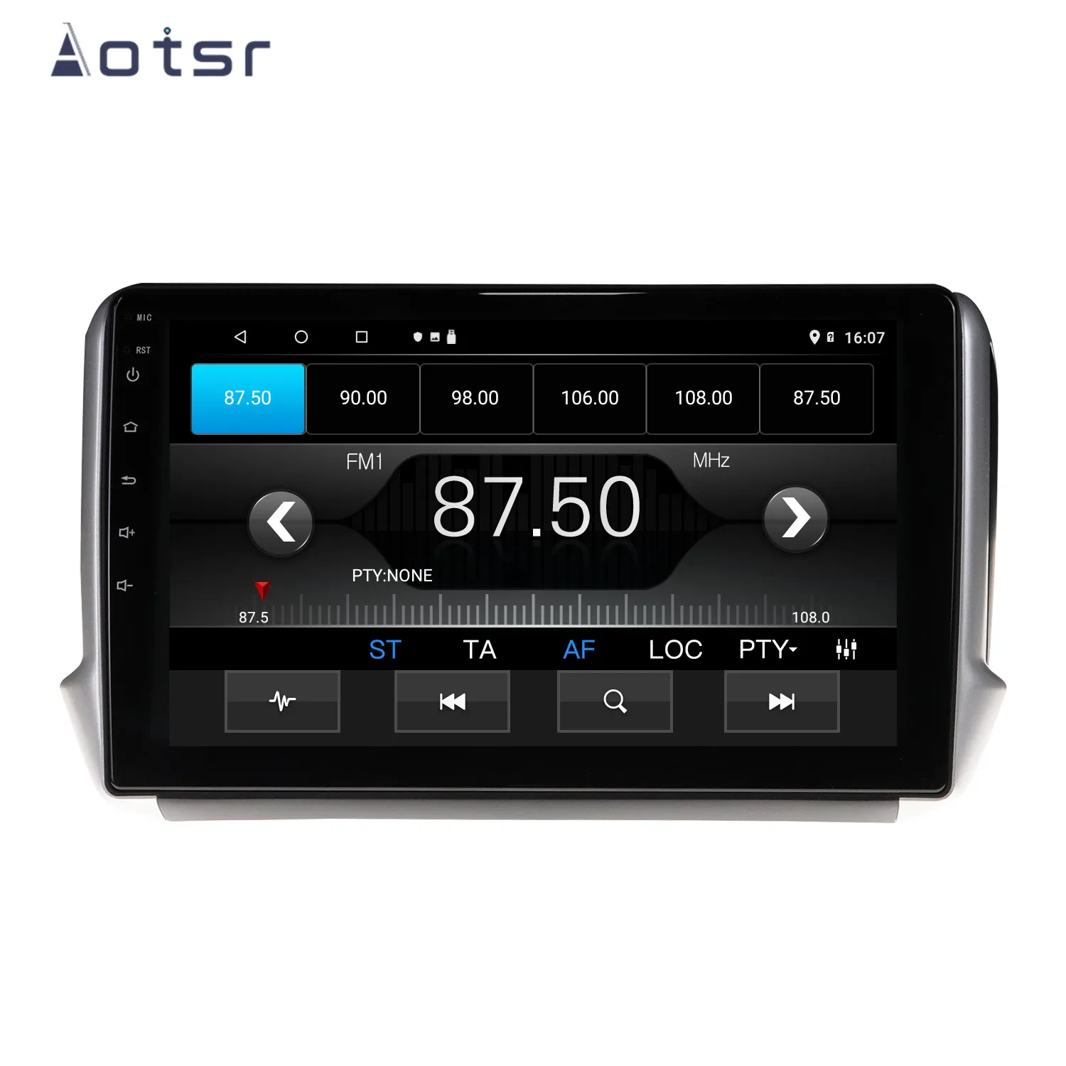 GPS Navigation Radio Audio Stereo Tape Recorder 6+128G Android 10 For Peugeot 2008 208 2011-2019 Car Multimedia Player