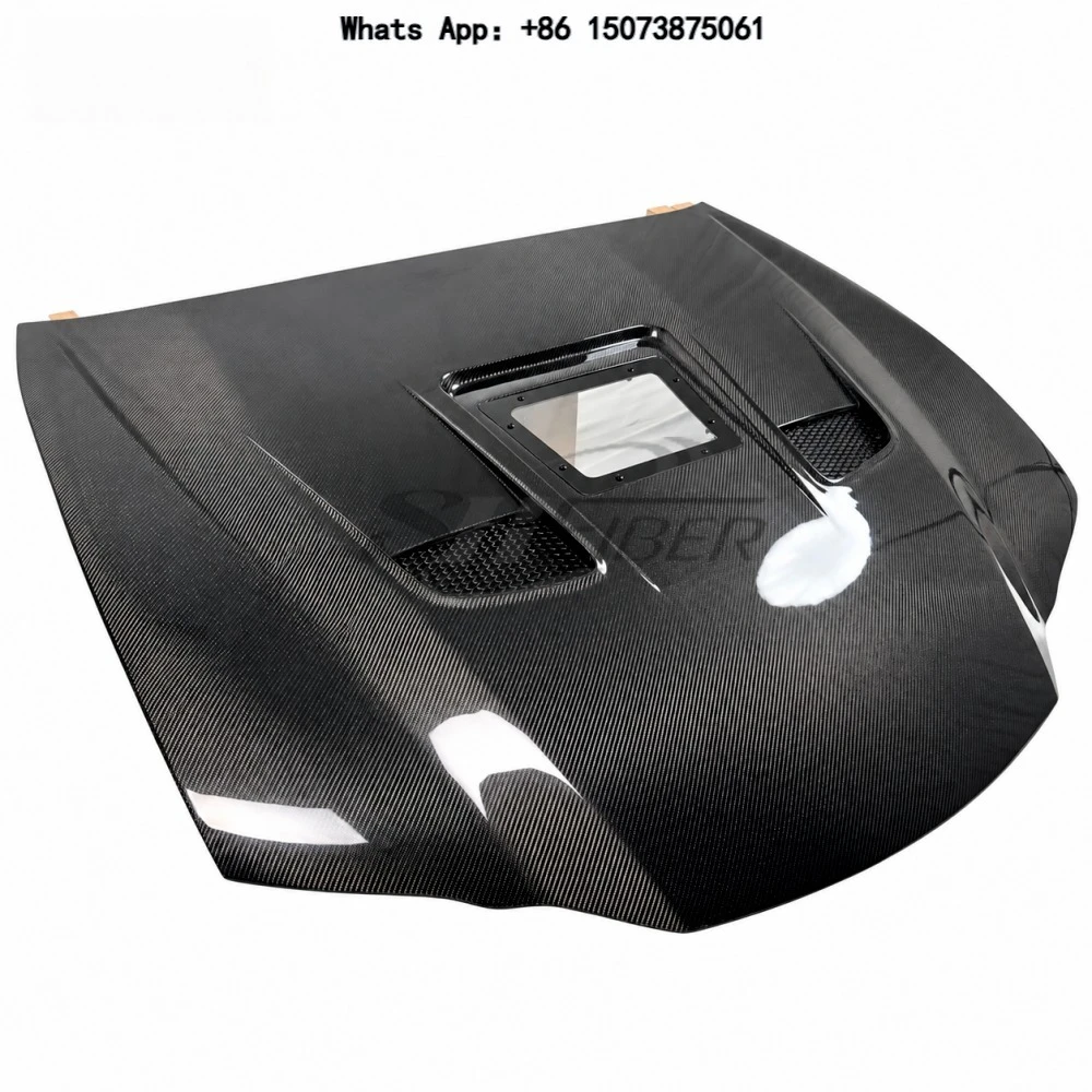 Transparent Style Hood for Le-xus GSF GS250 GS300 450h F SPORT Carbon Fiber Hood
