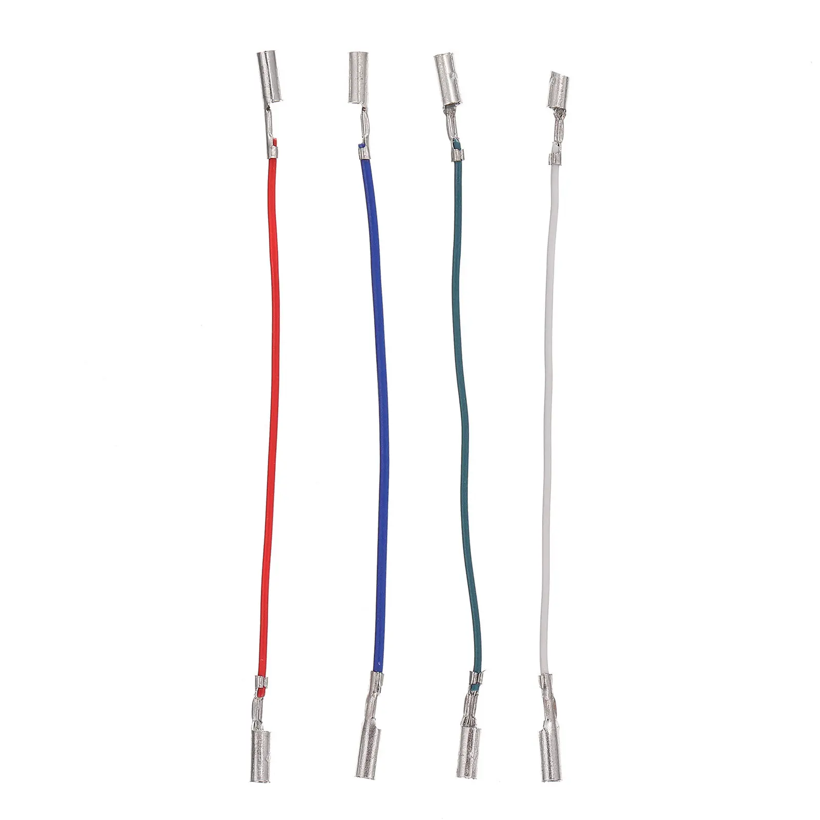 4Pcs Record Player Wires Phono Lead Wires Heavy-Duty Long-Lasting Easy Install Remove Space-Saving for Phonograph Turntable