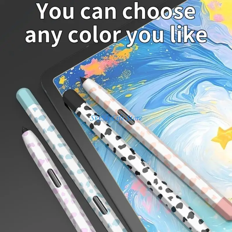 

E65E Styluses Pen Case Sleeve for lite Silicone Soft Anti-Slip