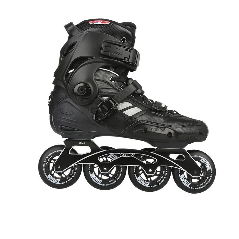 2026  Professional Fitness Speed 4 Wheels Inline Roller Skates Slalom Adjustable Inline Skating Shoes