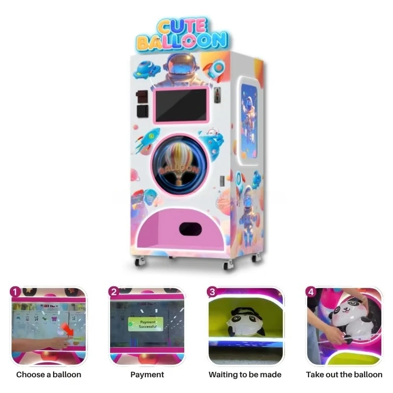 Automatic balloon vending machine Automatic blow cartoon balloon machine