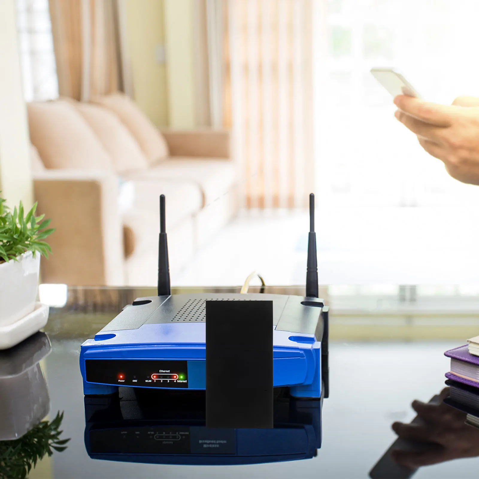 

4 Pcs Black Sticker Out Blackout Stickers for Electronics Tape Blockers Light Dimming Convenient