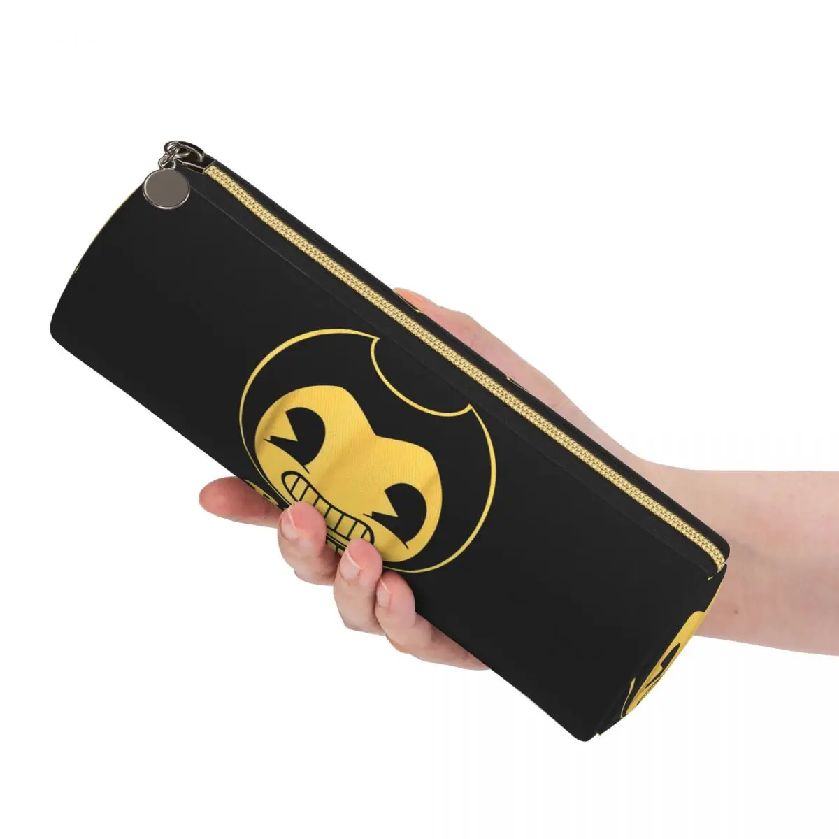Bendy-Ink-Machine Pencil Case Pencil Pouch Cylinder Pen Box Pencil Bag for Studen Stationery Supplies