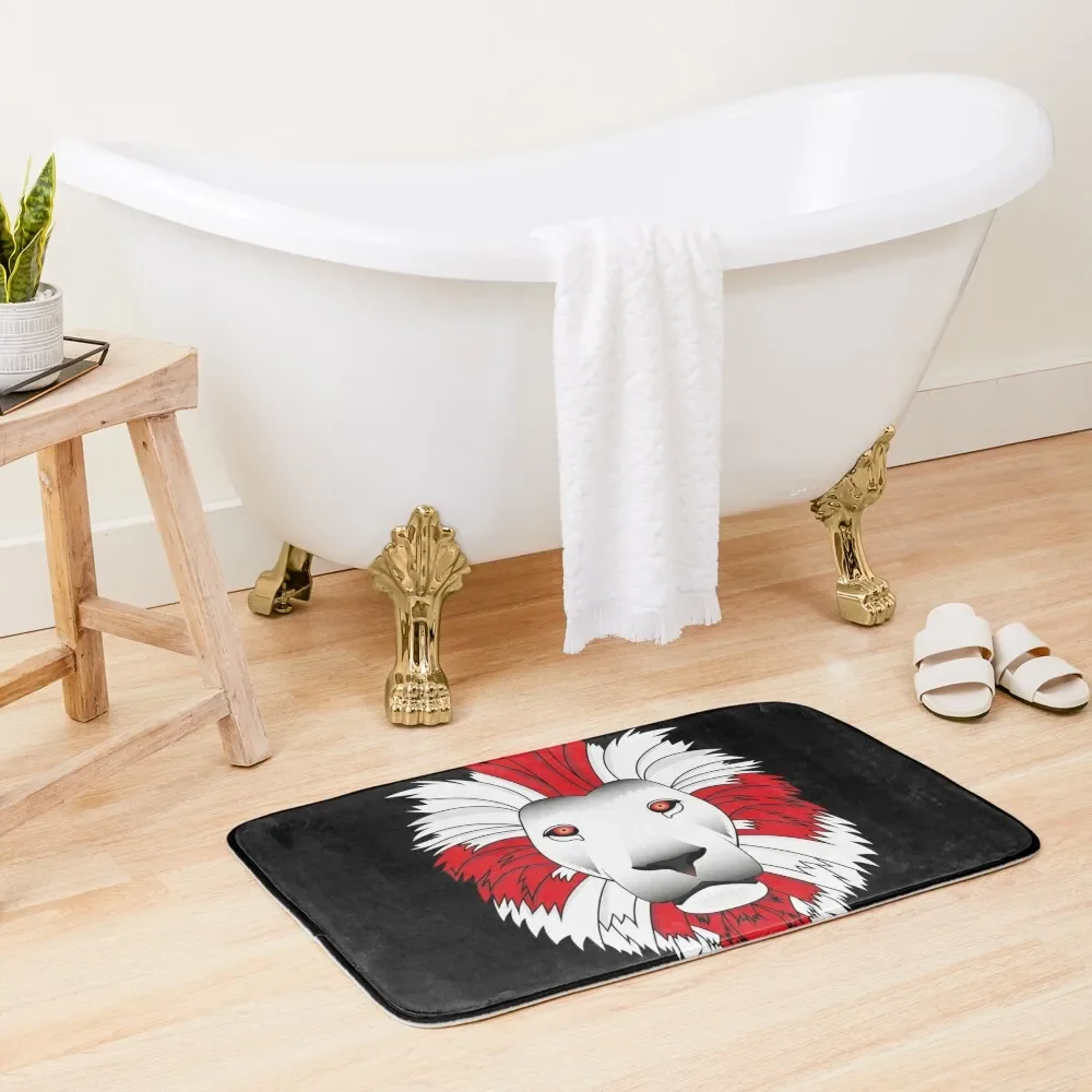 

England Flag Lion Head Bath Mat Bath Room Acessories Non-Slip Bathroom Non-Slip Pad Mat