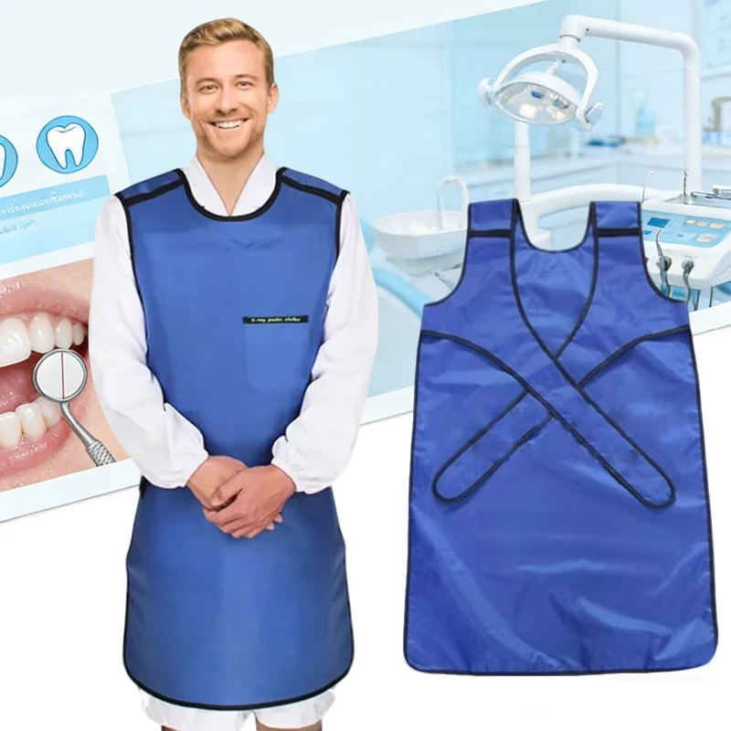 

Dental X-Ray Lead Apron 0.5mmPb Protection for Adults Gamma Ray Shielding Skirt Comfortable Clinic Use