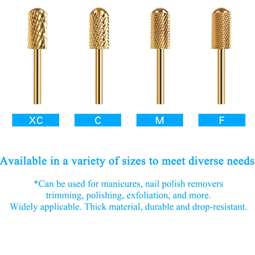 Nail Drill Bit Carbide Milling Cutters Nail Art Tool For Electric Manicure Nail Drill Machine Nails Accessories Remove Gel Tools