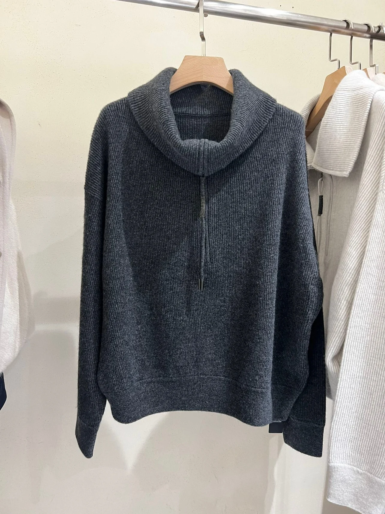 Casual style high quality pure cashmere pullover