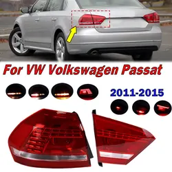 For VW Volkswagen Passat 2011-2015 Car LED Inside Outer Tail Light Rear Brake Stop Reverse Taillight Assembly Auto Accessories