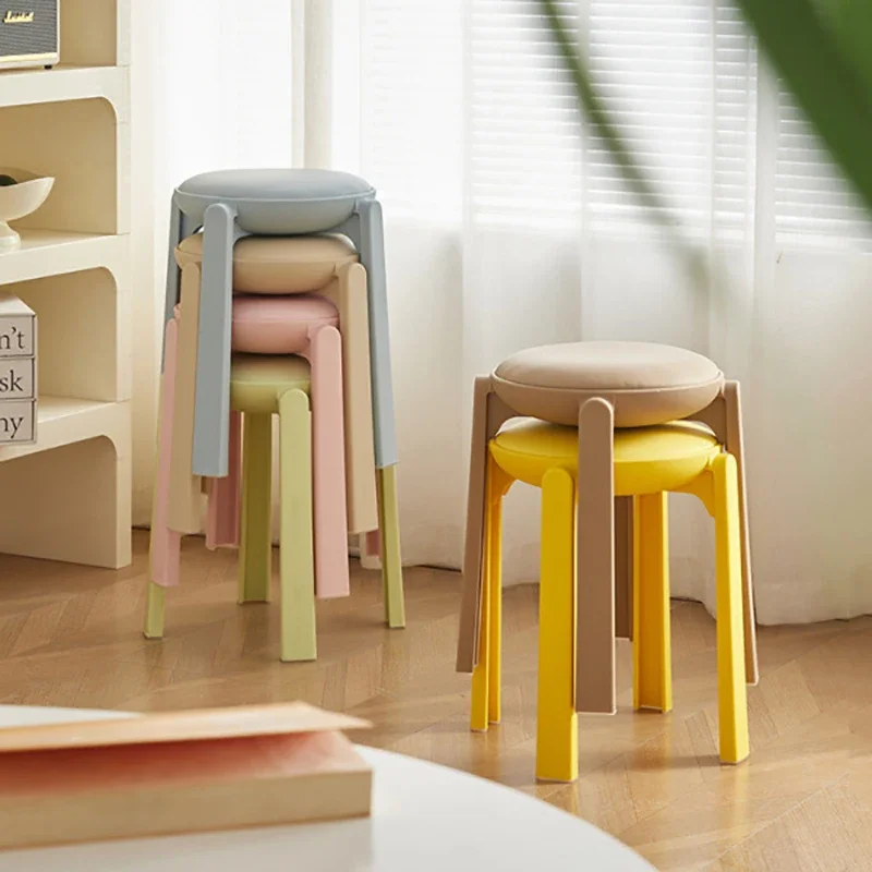 

Home Bench Is Simple Comfortable And Soft Stackable And Can Save Space