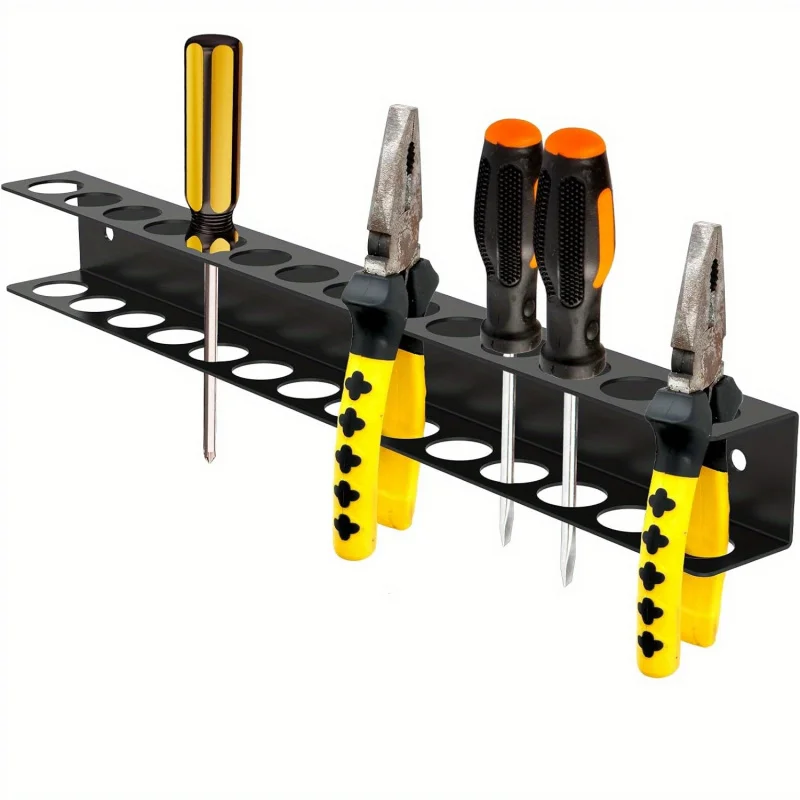 أداة تخزين مجلس الحائط 14 الصدأ واقية مفك صندوق تخزين كماشة حامل المرآب ورشة عمل أداة الرف مناسبة