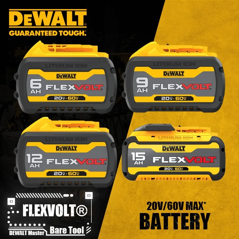 DEWALT DCB606 DCB609 DCB612 DCB615 FLEXVOLT® 20V/60V MAX Battery Battery Pack