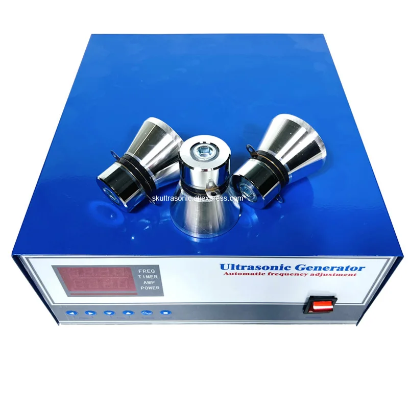 1200W 28KHz 40KHz 120KHz Switchable Frequency Ultrasonic Generator For Multi Task Ultrasonic Cleaning Machine