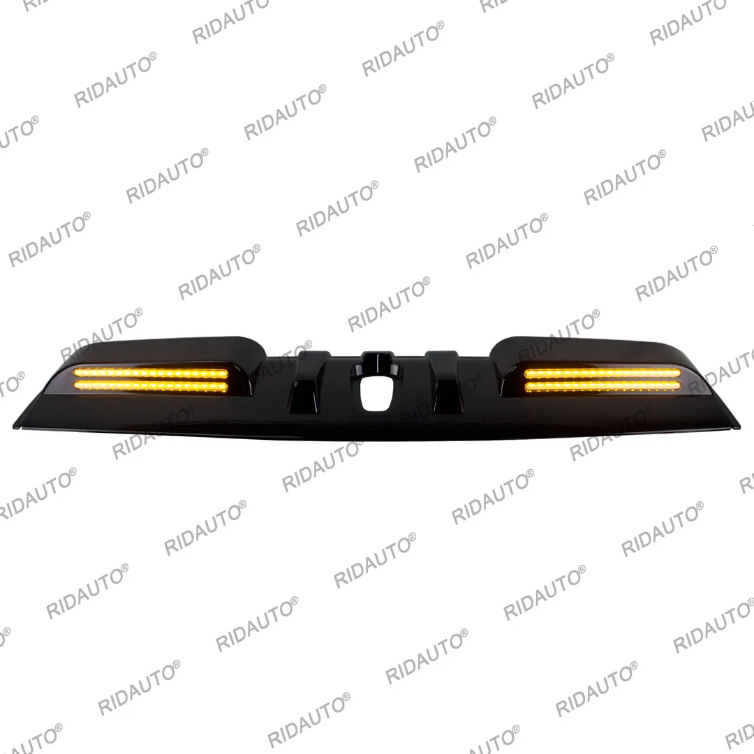 White LED Roof Rack Light Spoiler Decoration For Toyota Hilux 2015 2018 2025 4X4 Modified Turning Roof Lights Pickup Accessories